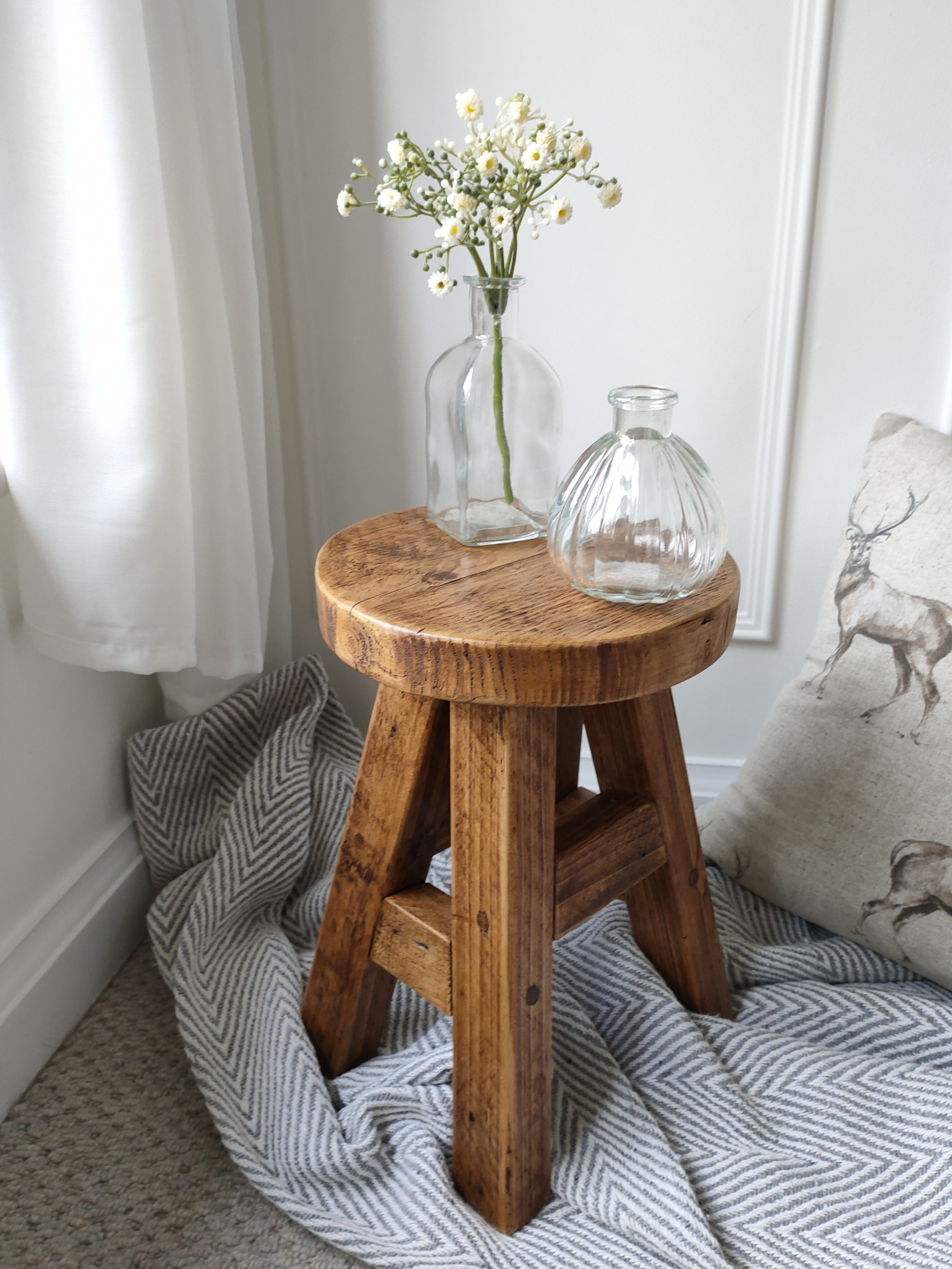 Small Round Milking Stool